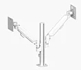 2 monitor desk mount